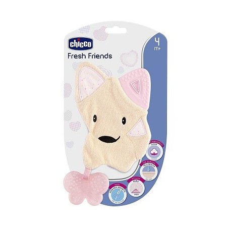 Chicco massaggiagengive friends rosa con refrigerante