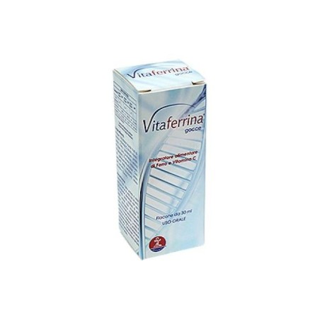 Zetemia Vitaferrina gocce integratore di lattoferrina 30 ml