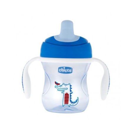 Chicco tazza training azzurra 6 mesi