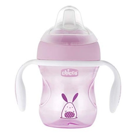 Chicco tazza transition rosa per bambini da 4 mesi