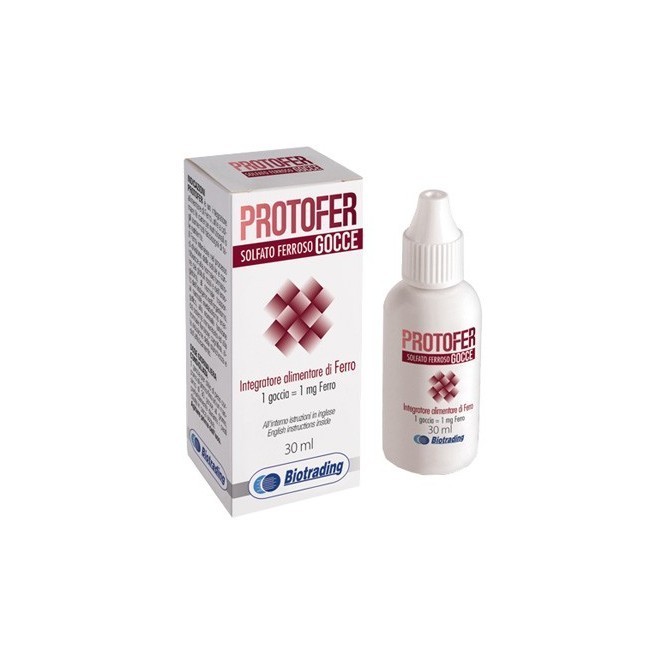 Biotrading Protofer gocce integratore di ferro 30 ml