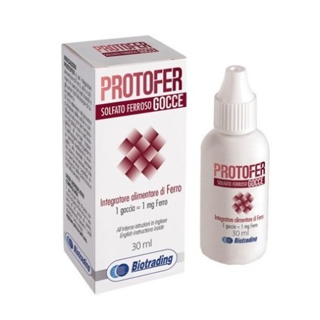 Biotrading Protofer gocce integratore di ferro 30 ml