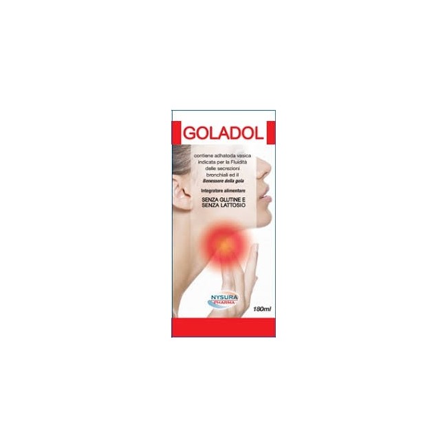 Nysura pharma Goladol sciroppo integratore 180m