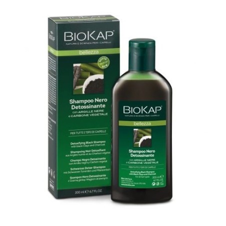 Biokap shampoo nero detossinante e purificante 200 ml