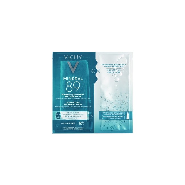 Vichy Mineral 89 tissue mask maschera riparatrice 29 g