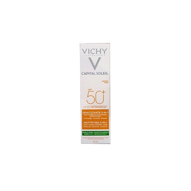 Vichy Capital soleil anti acne purificante protezione spf 50+ 50 ml