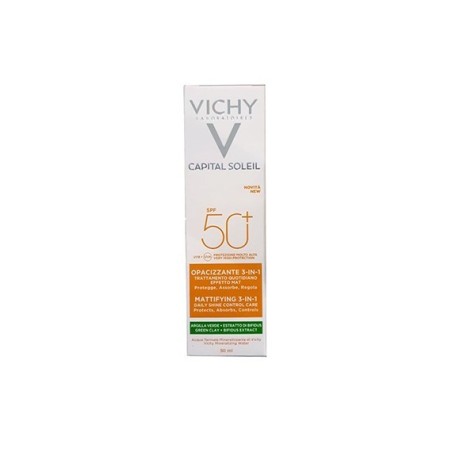 Vichy Capital soleil anti acne purificante protezione spf 50+ 50 ml