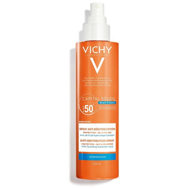 Vichy capital soleil beach protect spray protezione spf50+ 200 ml