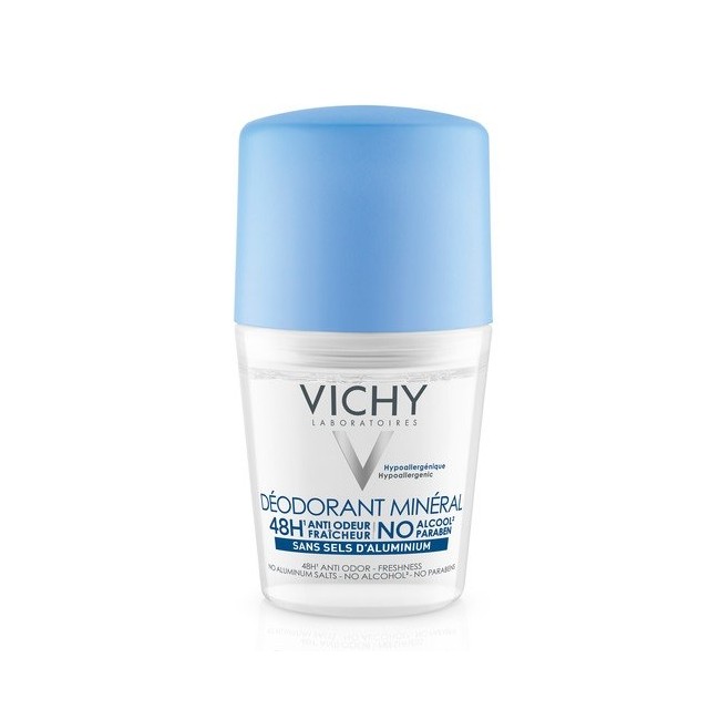 Vichy deodorante mineral roll-on per pelle sensibile 50 ml