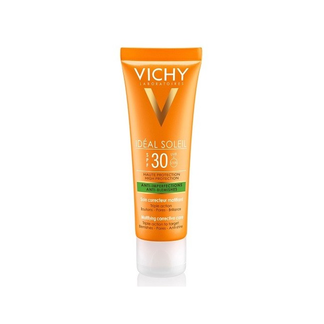 Vichy Ideal soleil viso anti-imperfezioni protezione spf30 50 ml