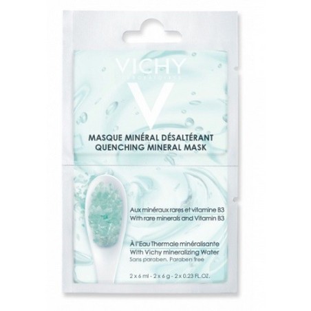 Vichy Maschera minerale dissetante con acqua termale 