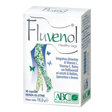 ABC trading Fluvenol integratore per la circolazione 30 capsule