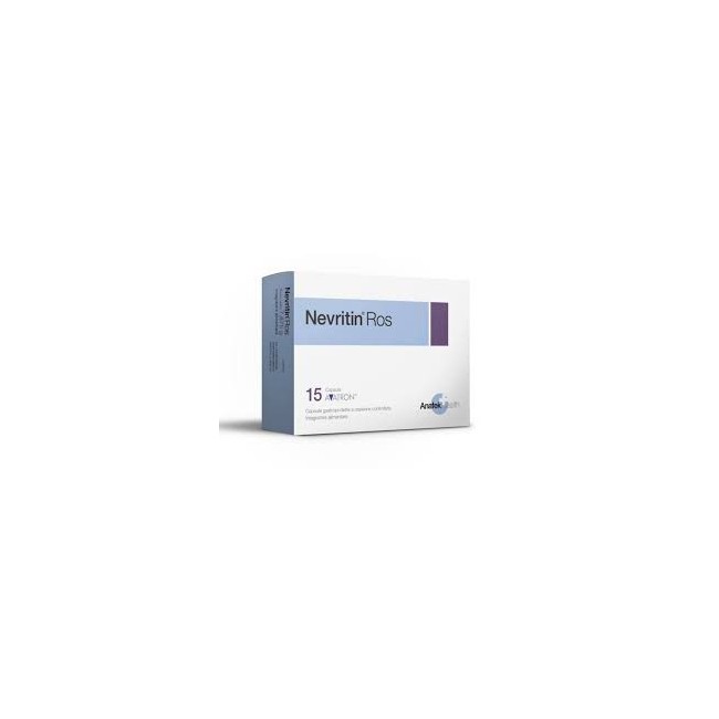 Anatek health Nevritin ros integratore alimentare 15 capsule