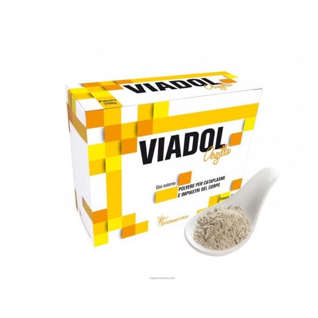 Linda Service Viadol argilla polvere per cataplasmi 250 g