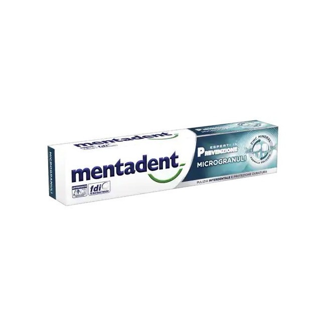 Mentadent microgranuli dentifricio antibatterico ed antiplacca 75 ml