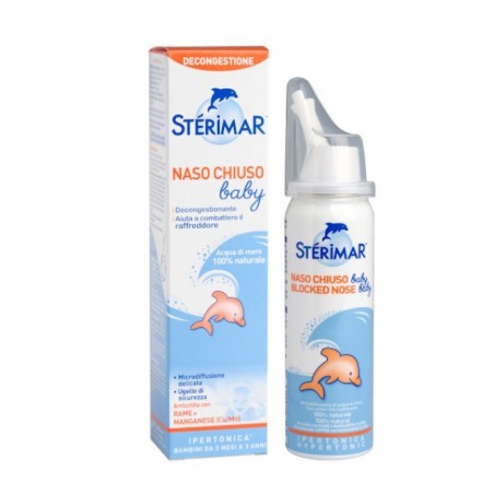 Baldacci Sterimar baby naso chiuso soluzione ipertonica 50 ml