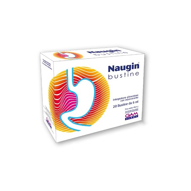 Gam farma Naugin integratore per la digestione 20 bustine 6 ml