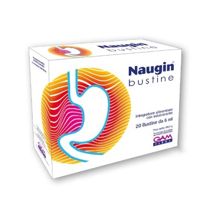 Gam farma Naugin integratore per la digestione 20 bustine 6 ml