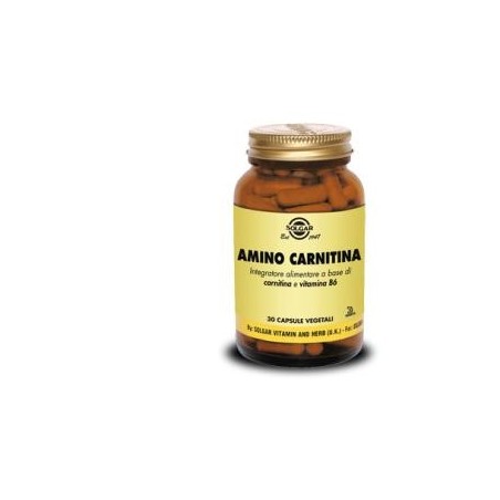 Solgar Amino Carnitina 30 Capsule