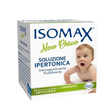 Isomax soluzione ipertonica naso chiuso 20 flaconcini