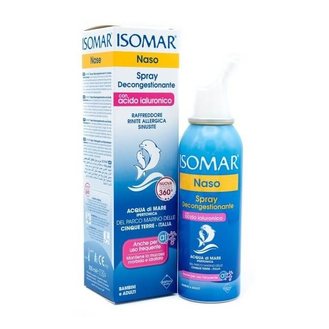 Isomar spray decongestionante acido ialuronico 100 ml