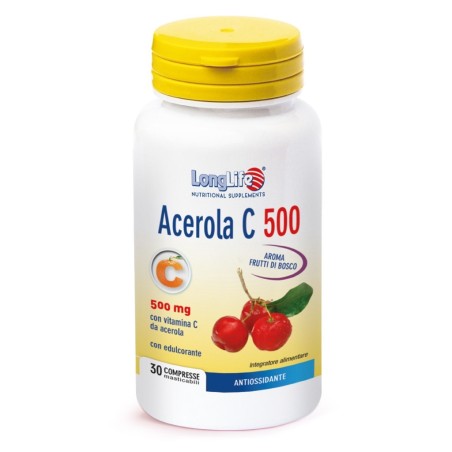 Longlife Acerola C500 30 Tavolette