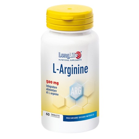 Longlife L-arginine 60 Tavolette