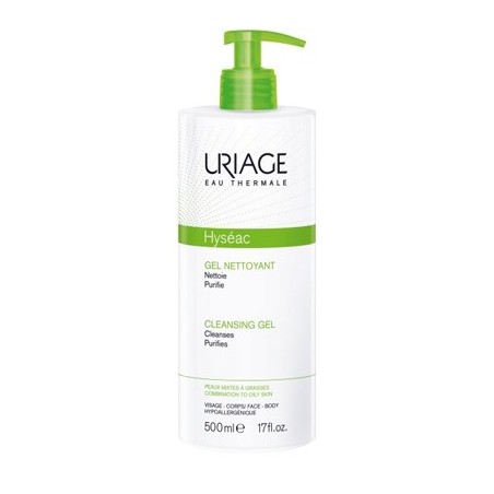 Uriage Hyseac gel detergente pelle a tendenza acneica 500 ml