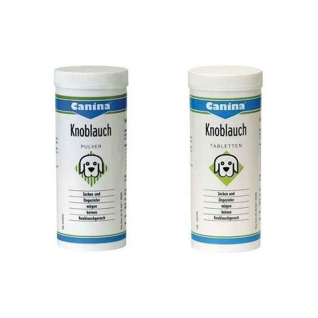 Canina pharma Knoblauch 200 tavolette mangime complementare