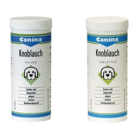 Canina pharma Knoblauch 200 tavolette mangime complementare