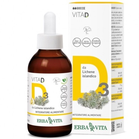 Erba vita Vita d gocce integratore di vitamine 50 ml