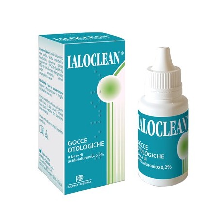 Farma derma Ialoclean gocce otologiche con acido ialuronico 30 ml