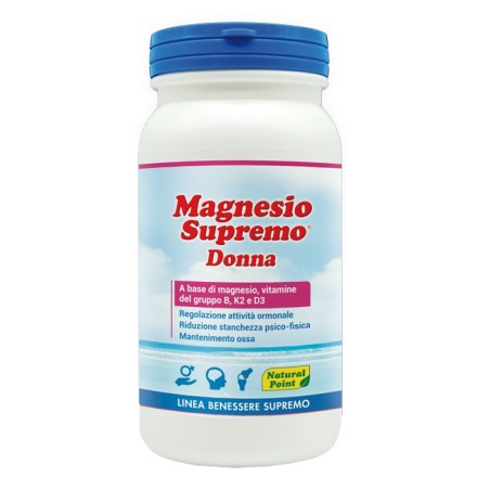 Magnesio supremo donna integratore con vitamina D3 150 g