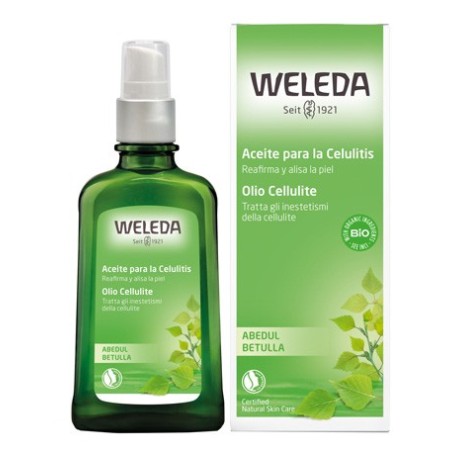 Weleda Italia Olio cellulite betulla pelle liscia e morbida