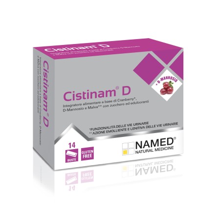 Named Cistinam d integratore per la cistite 14 bustine