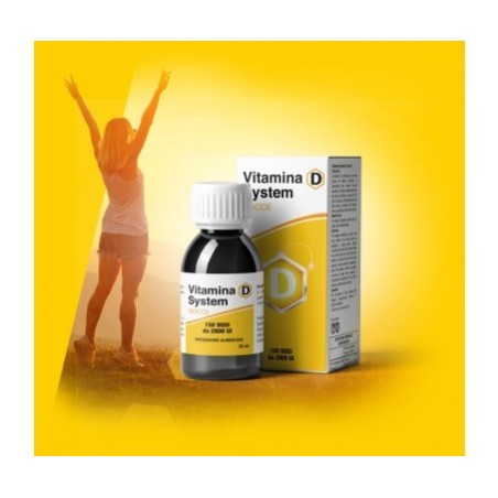 Sanifarma Vitamina d system gocce 150 dosi da 2000 ui 26 ml