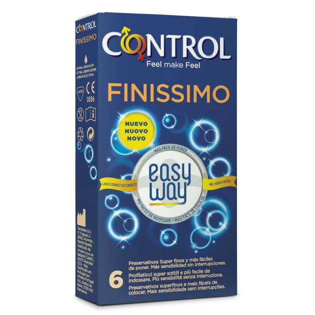 Control Profilattico finissimo original easy way 6 pezzi