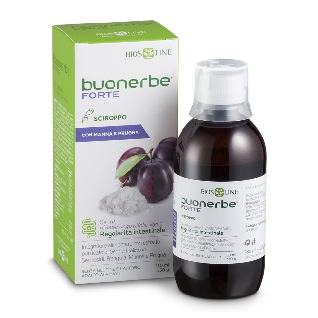 Biosline Buonerbe forte integratore sciroppo 180 ml