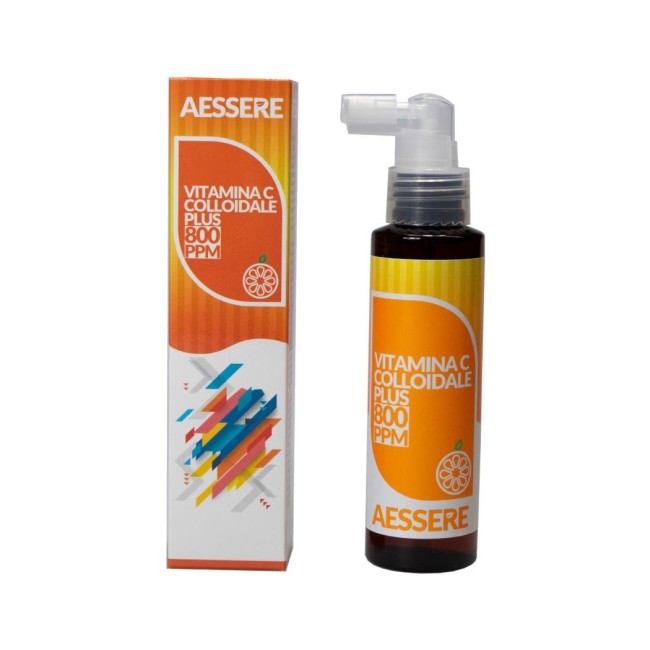 Aessere Vitamina c colloidale plus spray 800ppm 100 ml