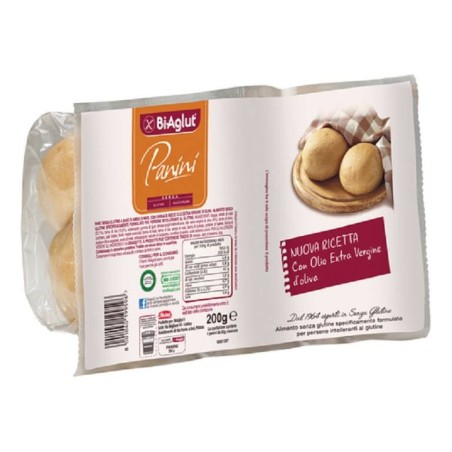 Biaglut pane soffice panini 4 x 50 g alimento senza glutine