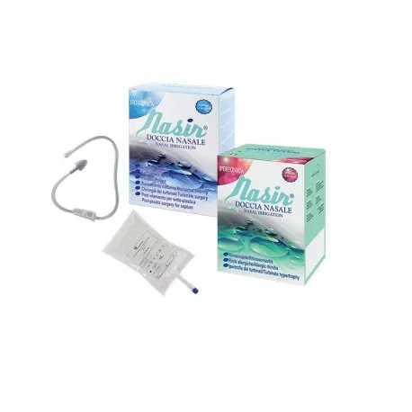 Diagnostici medicali Nasir doccia nasale con soluzione fisiologica  isotonica 6 sacche 500 ml + 1 blister