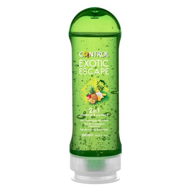 Control gel exotic escape massaggio idratante 2 in 1 200 ml