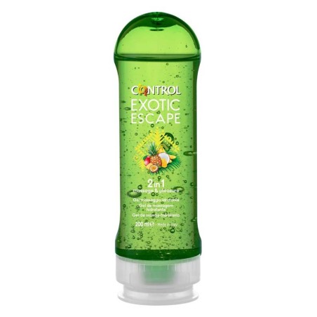 Control gel exotic escape massaggio idratante 2 in 1 200 ml