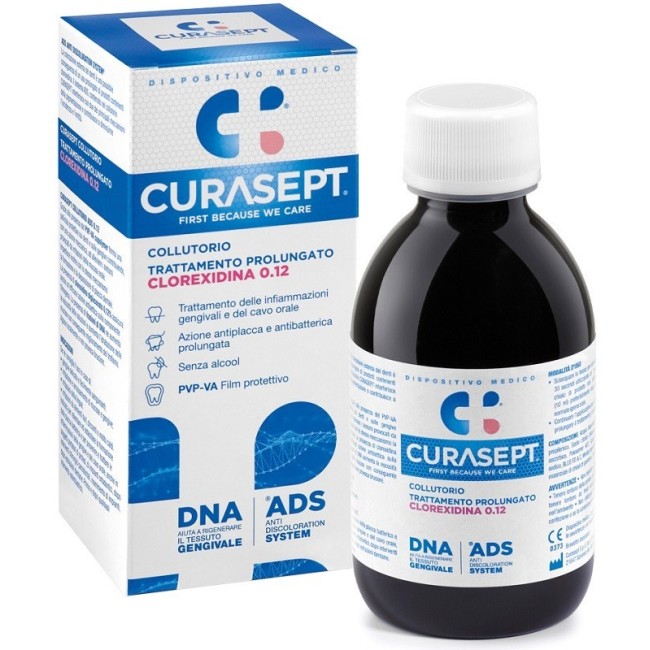 Curasept Collutorio 0,12% Clorexidina Ads + Dna 200 ml