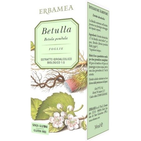 Erbamea betulla gocce estratto idroalcolico 50 ml