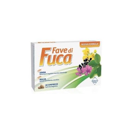 Fave di fuca senna 40 compresse integratore lassativo