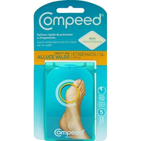 Compeed alluce valgo cerotti idrocolloidali 5 pezzi