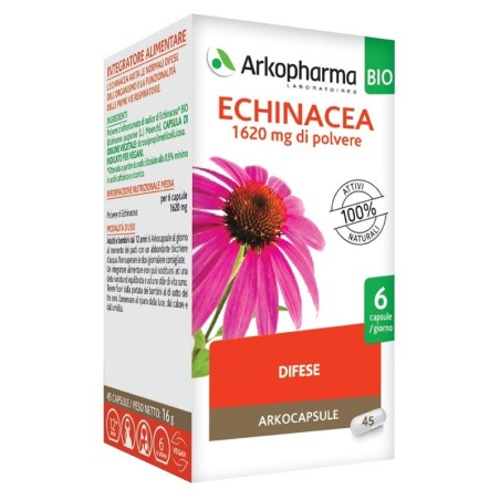 Arkocapsule echinacea integratore 45 capsule bio