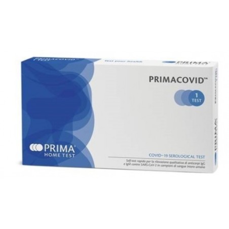 Prima lab Covid-19 Sierological Test rilevazione igG e igM 1 pezzo