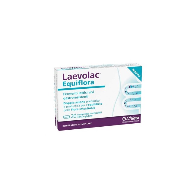 Laevolac equiflora 20 compresse integratore di probiotici